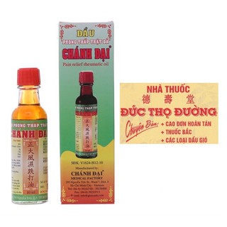 Dầu Phong Thấp Trật Đả Chánh Đại - chai lớn 50 ml