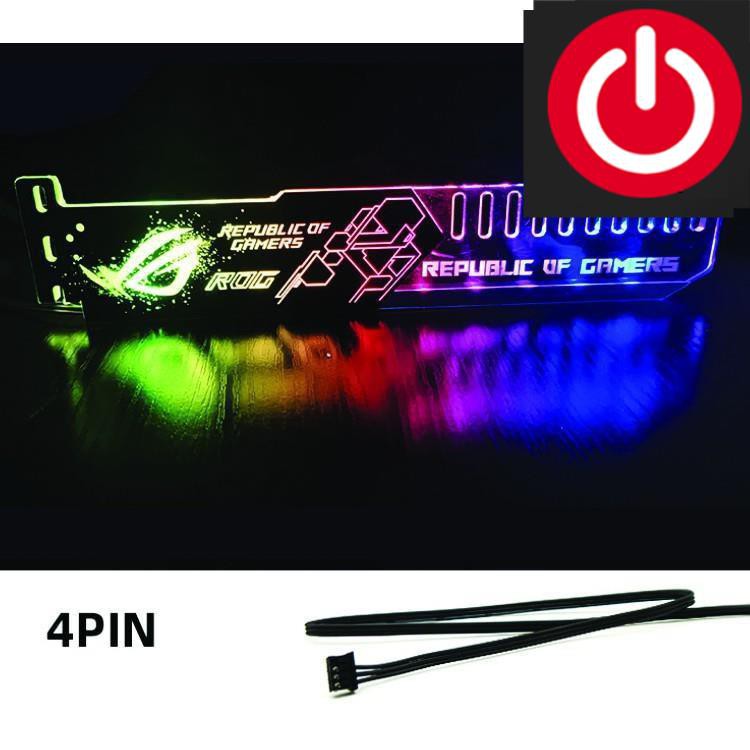 Giá Đỡ VGA Coolmoon Led RGB 16 Triệu Màu, 366 Hiệu Ứng
