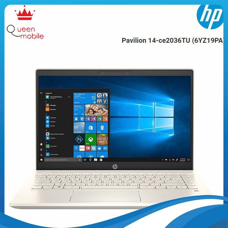 Laptop HP Pavilion 14-ce2036TU 6YZ19PA i3-8145U | 4GB | 500 GB | 14 FHD | WIN 10