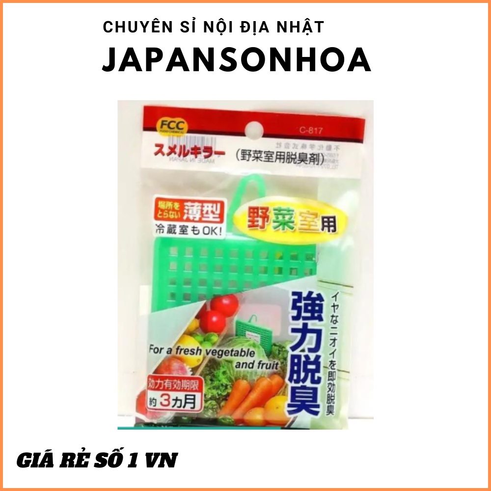 VỈ HÚT MÙI RAU, CỦ TỦ LẠNH SANADACHÍNH HÃNG loại bỏ các mùi khó chịu có trong tủ lạnh