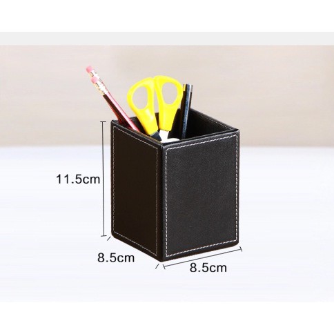 Cốc đựng bút, ống cắm bút bằng da cao cấp! | BigBuy360 - bigbuy360.vn