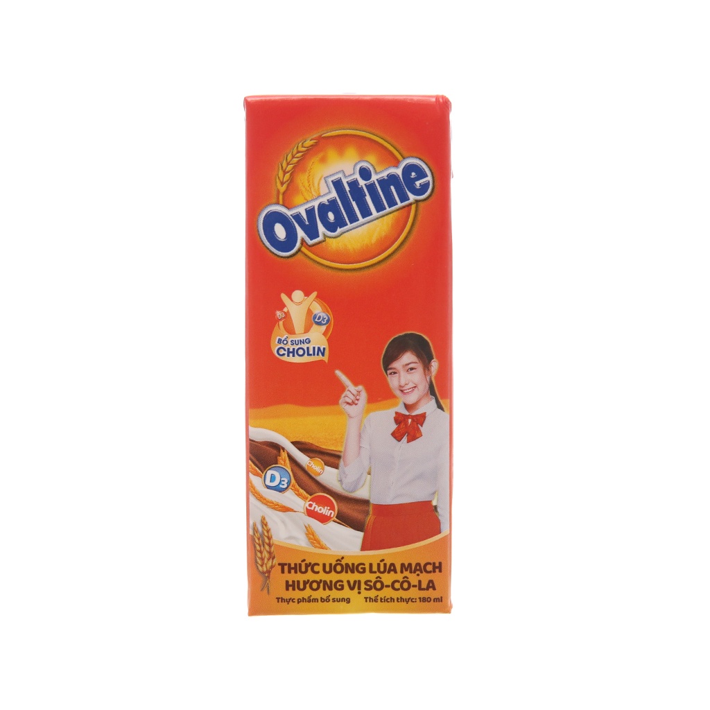 [Hoả Tốc TP Hà Nội] Thùng Sữa Ovaltine 180 ML (48 Hộp)