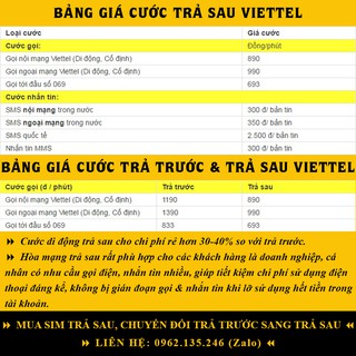 SIM NĂM SINH VIETTEL 10 SỐ
