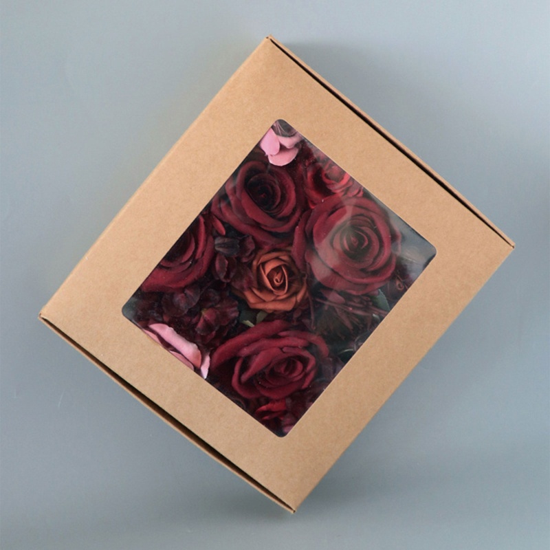 Hộp Hoa Cẩm Tú Cầu Giả Dùng Trang Trí Tiệc Cưới