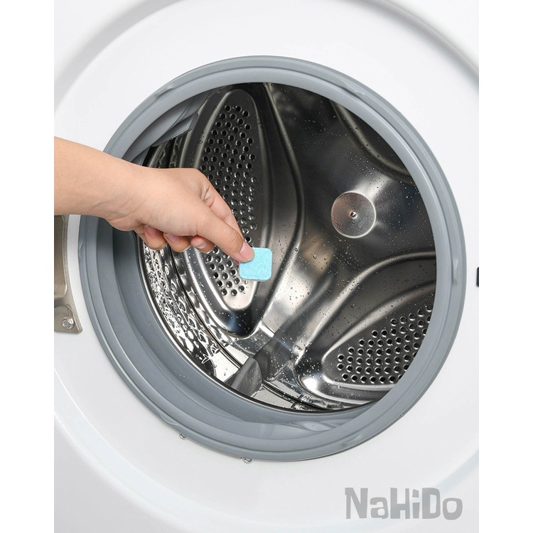 Viên Tẩy Lồng Máy Giặt Cửa Đứng Vệ Sinh Lồng Giặt Diệt Khuẩn Hiệu Qủa Cực Mạnh Tẩy Sạch Cặn Bẩn Máy Giặt Cửa Ngang
