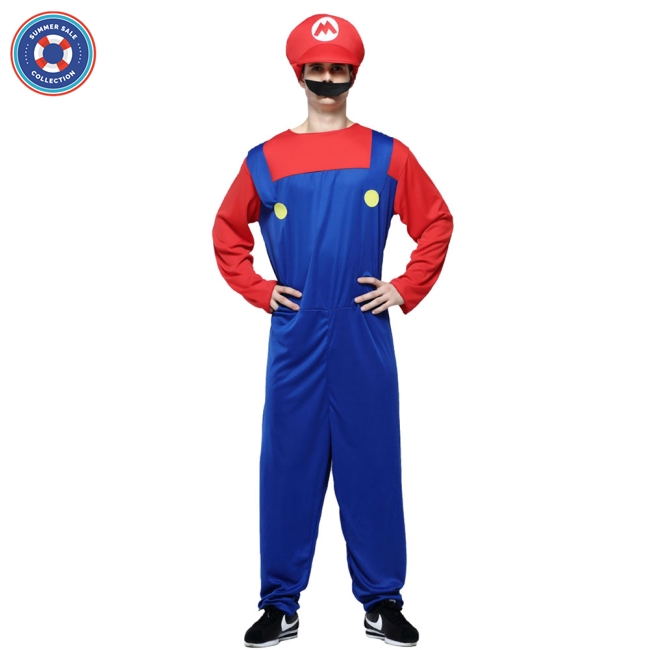 Bộ Đồ Hóa Trang Halloween Nhân Vật Super Mario Dành Cho Gia Đình