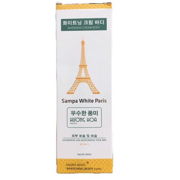 Kem dưỡng trắng body Sampa 300ml