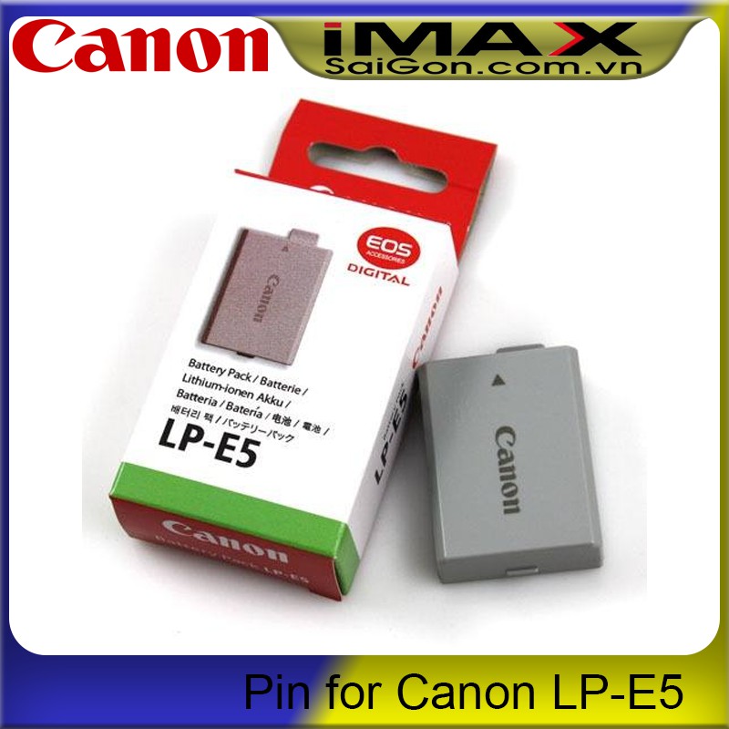 Bộ 1 pin 1 sạc thay thế cho Canon LP-E5