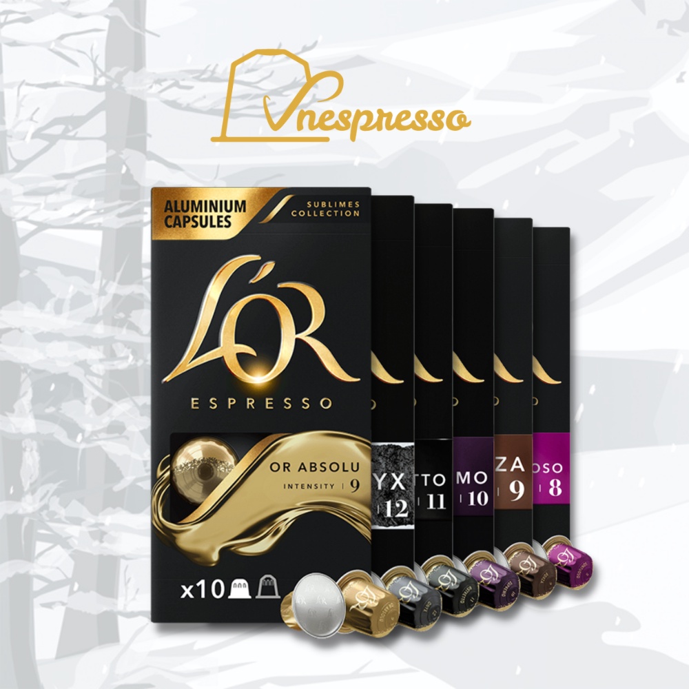 Viên nén cà phê Nespresso compatible OR Classic Intenso - Hộp 10 coffee capsules