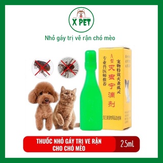 Thuốc trị ve rận cho chó mèo XPET thuốc nhỏ gáy trị ngứa cho thú cưng