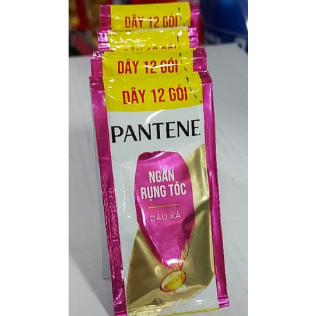 Dầu xả Pantene 3 phút diệu kì dưỡng chất ngăn rụng tóc 6ml x 12 gói&lt;br&gt;