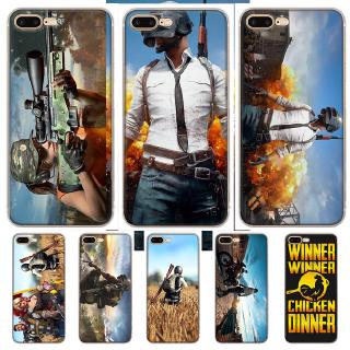 Ốp điện thoại in hình ảnh game pubg dành cho phone 6 13 6s plus 13 pro 7 plus 8 plus x - a406