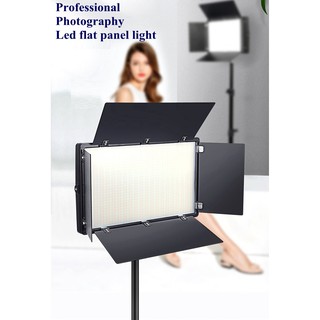 Đèn studio led u800+ hỗ trợ studio chụp ảnh, quay phim, livestream - kèm chân đèn 2m1 - nhiệt độ sáng 3200k - 6500k