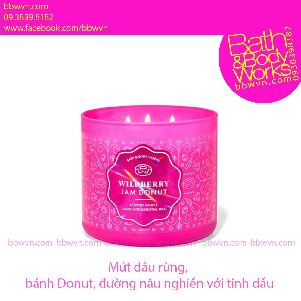 Nến thơm Bath and Body Works bộ mới 2021