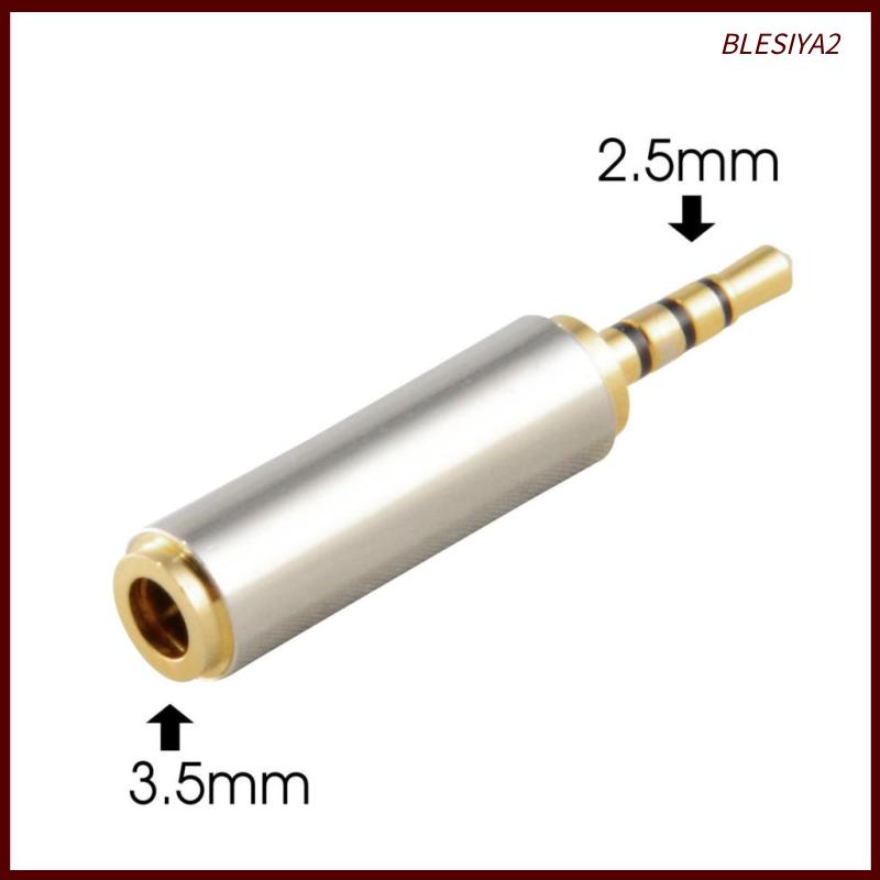 Headphone Audio Adapter 3.5mm Female to Small 2.5mm Male for MP3/Phone