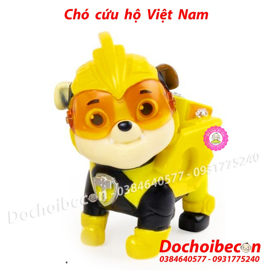 Bộ 5 chó cứu hộ Paw Patrol - Hàng Việt Nam