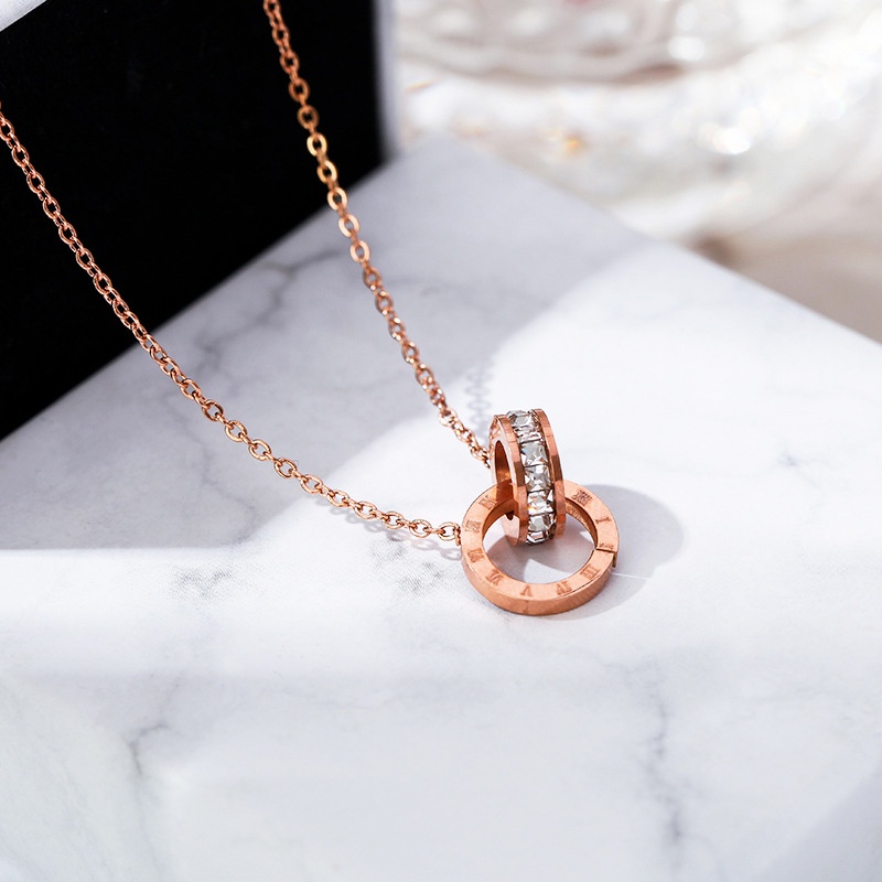 Vòng cổ MANYUE dây xích xương rắn cá tính thời trang Hàn Quốc