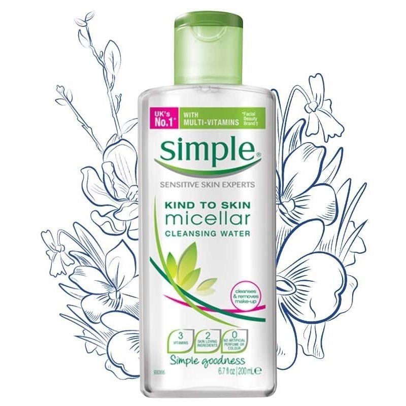 Nước Tẩy Trang Simple Micellar Cleansing Water 200ml