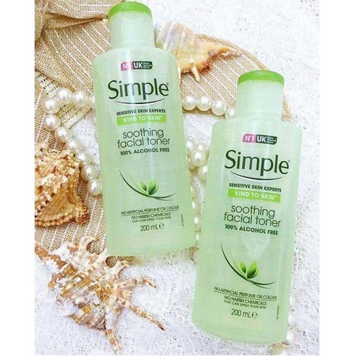 NƯỚC HOA HỒNG SIMPLE SOOTHING FACIAL TONER