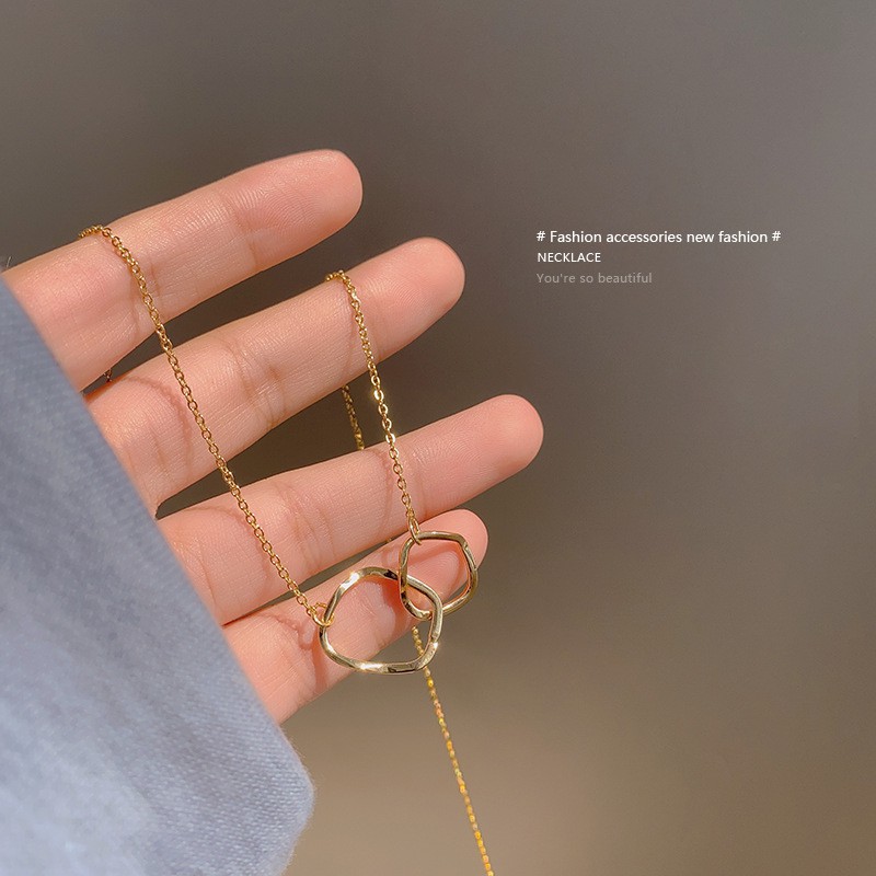 vòng cổ Mặt Tròn Đơn Giản C133