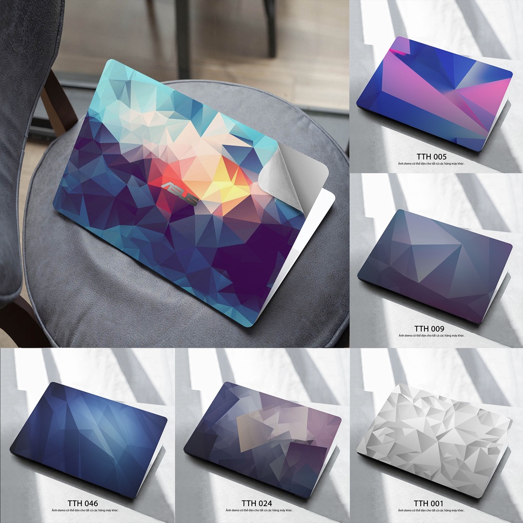 Miếng dán laptop mẫu ABSTRACT - Decal Dán có cho Dell, Hp, Asus, Lenovo, Acer, MSI, Surface,Vaio, Macbook