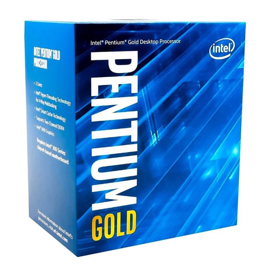 [Mã SKAMCLU9 giảm 10% đơn 100K] BỘ VI XỬ LÝ Intel Pentium Gold G6400 (4.0GHz, 2 nhân 4 luồng, 4MB Cache)