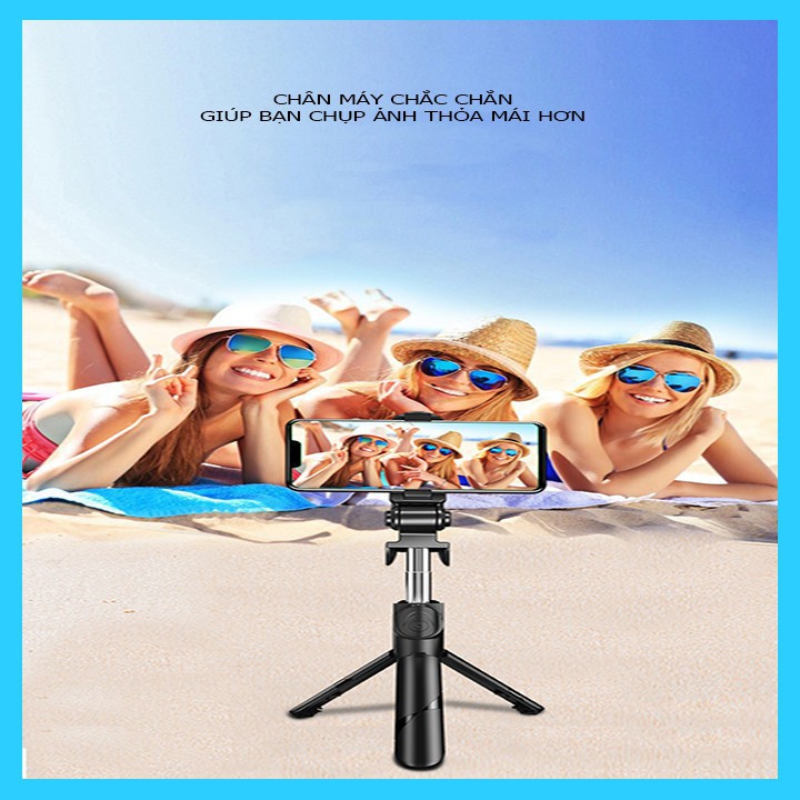 Gậy Tự Sướng Selfie Bluetooth 3 Chân Đứng Strich Tripod - XT02- Aumia Cao Cấp Remote điều khiển từ xa | BigBuy360 - bigbuy360.vn