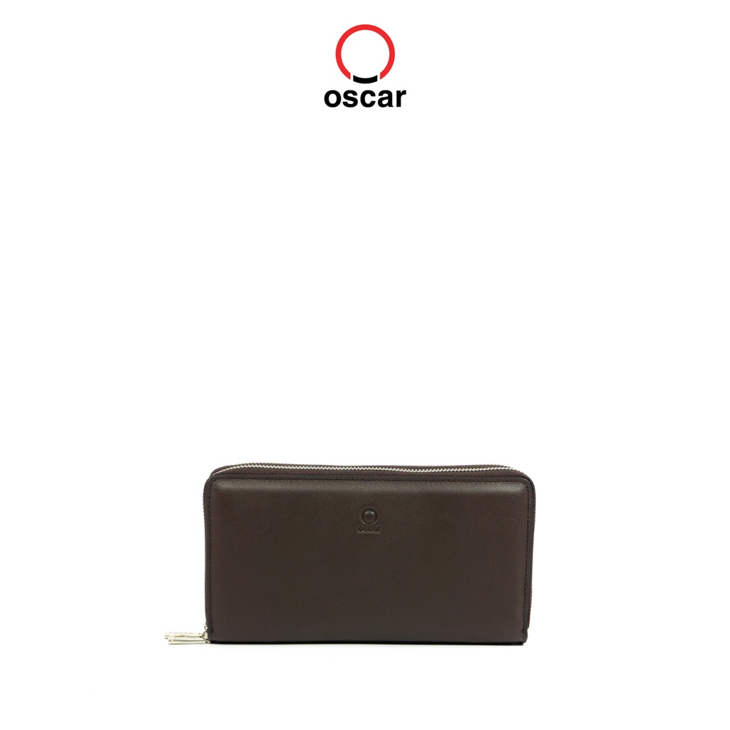 Ví nam câm tay hàng hiệu Pierre Cardin x Oscar, chất liệu da thật cao cấp - OCMWLLG 040