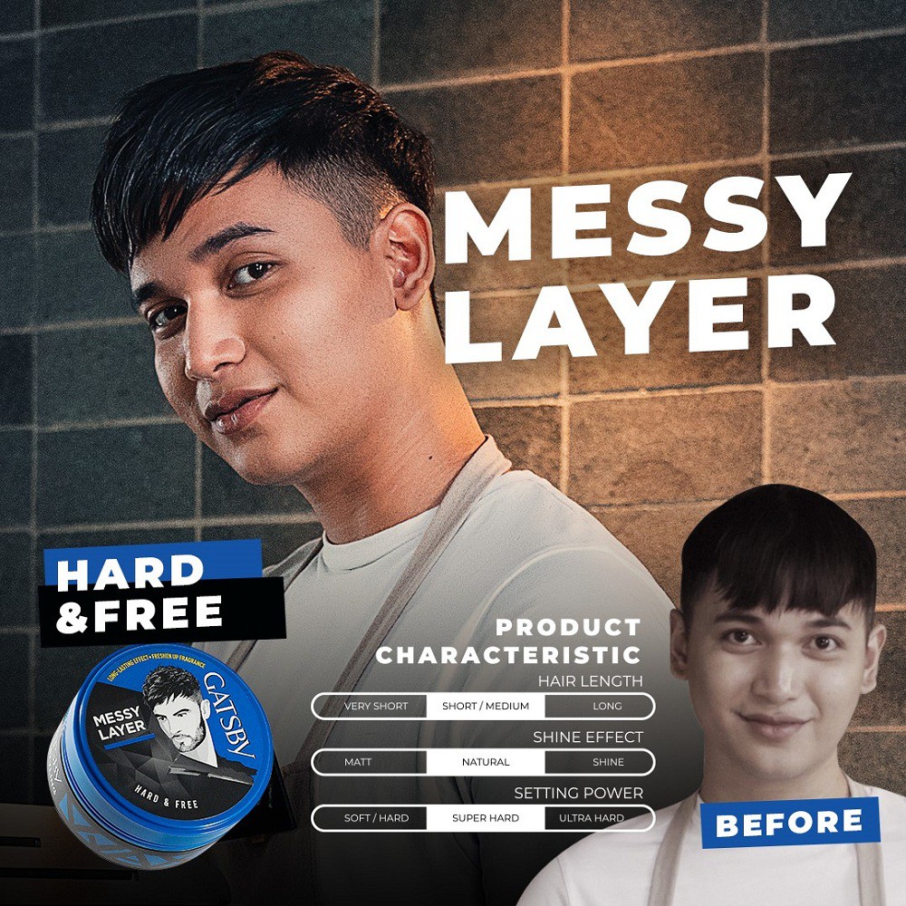 Wax Tạo Kiểu Tóc Gatsby Màu Xanh 75g Chính Hãng, Vov Cung Cấp & Bảo Trợ.