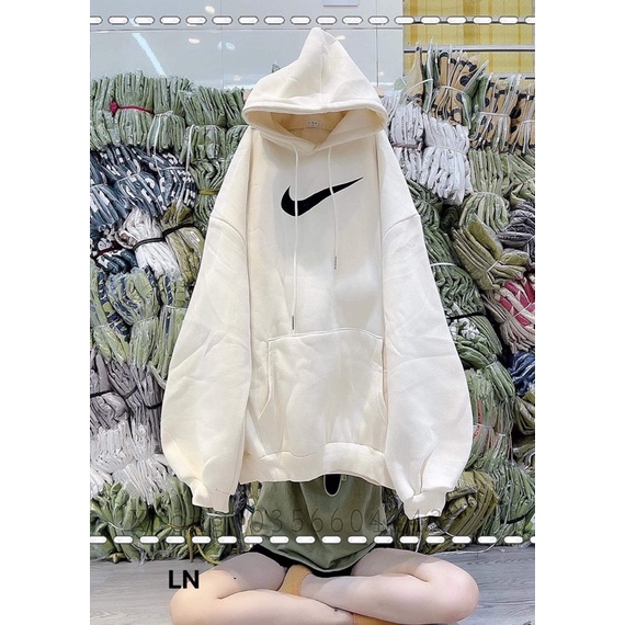Áo hoodie phẩy to mũ 2 lớp DA6