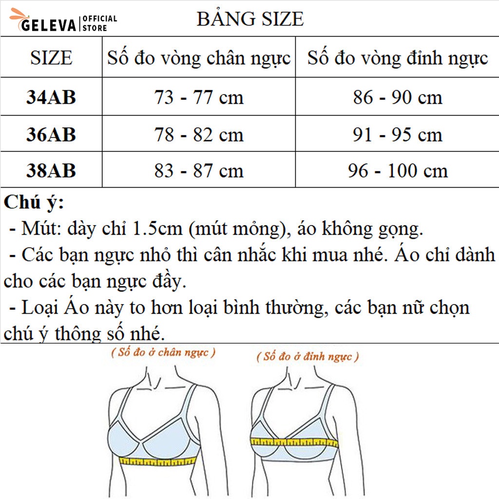 Áo ngực nữ su đúc không gọng mút mỏng thông hơi phong cách nhật bản, Áo lót nữ không gọng mềm mại LOT661 | BigBuy360 - bigbuy360.vn