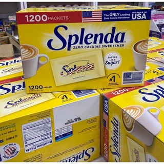 100 gói đường ăn kiêng Splenda 1g/ gói dành cho người ăn kiêng và người kiêng đường.