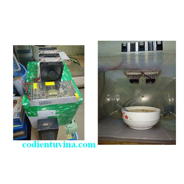 Bộ làm mát lắp ghép sò nóng lạnh peltier