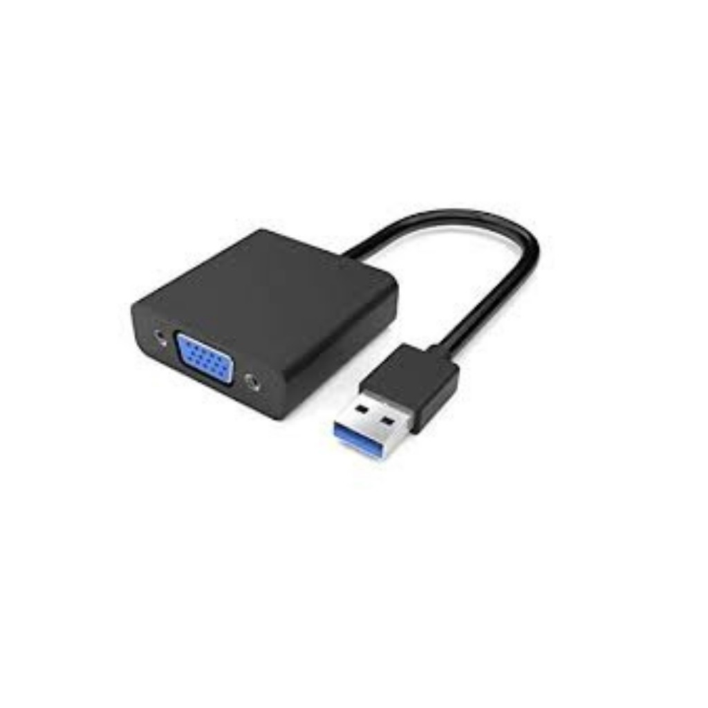 Cáp Chuyển Đổi USB 3.0 Sang VGA, USB to VGA - dùng cho laptop, máy tính.shopphukienvtq