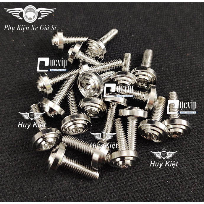 Combo 2 Ốc Nắp Dầu Salaya Inox 304 Phay Thái 4Li Ren Nhuyễn Gắn Nắp Dầu Mọi Loại Xe MS5089