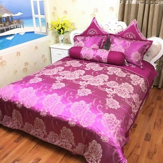 SET GẤM LỤA COTTON CAO CẤP 7 MÓN (GẠT SANG TRÁI ĐỂ XEM THÊM MẪU )