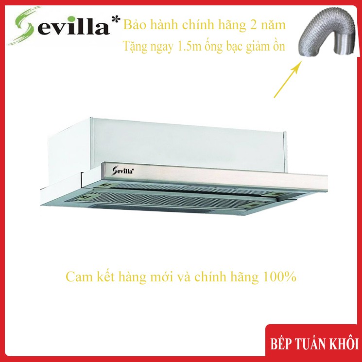 Máy hút mùi âm tủ Sevilla SV-7002syp-70cm