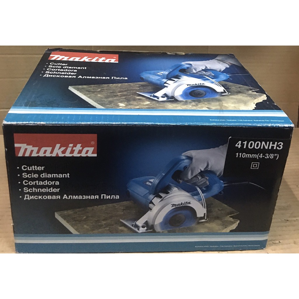 Máy Cắt Đá Makita 4100NH3, 110mm, tốc độ 13000v/phut