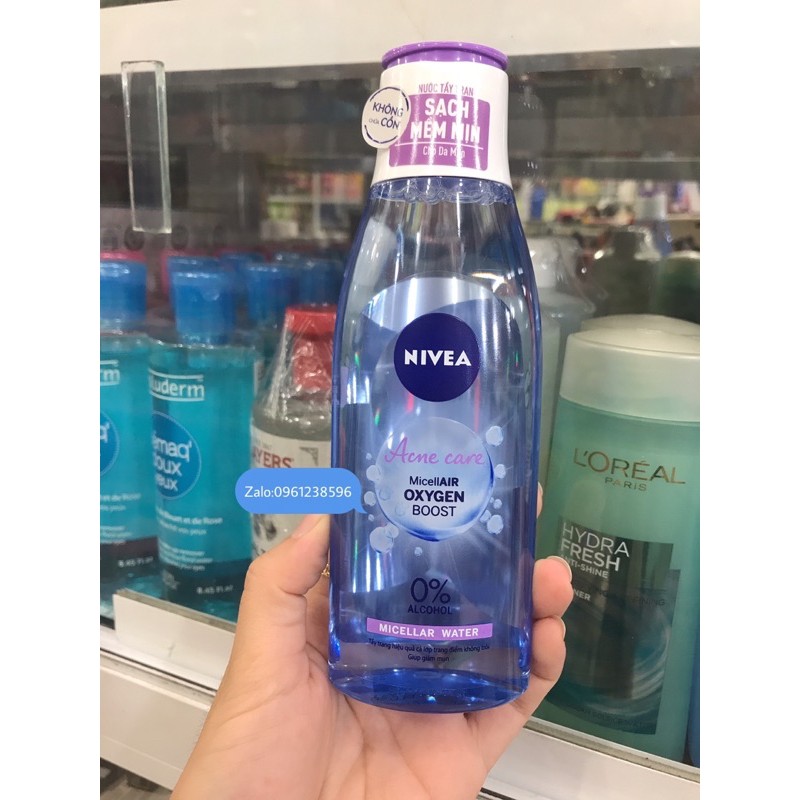 Nước Tẩy Trang NIVEA Làm Sạch Sâu Mềm Mịn 200ml Chính Hãng Công Ty