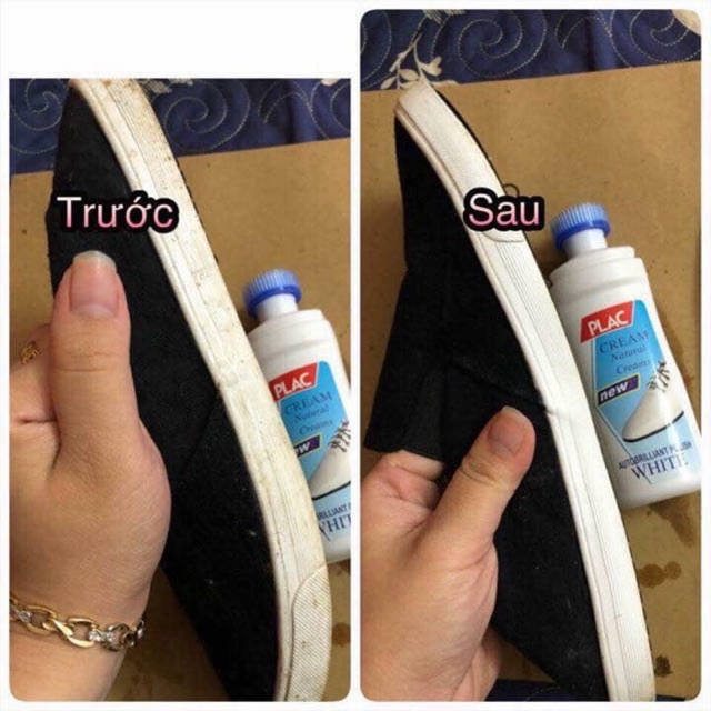 Lọ tẩy trắng giày plac