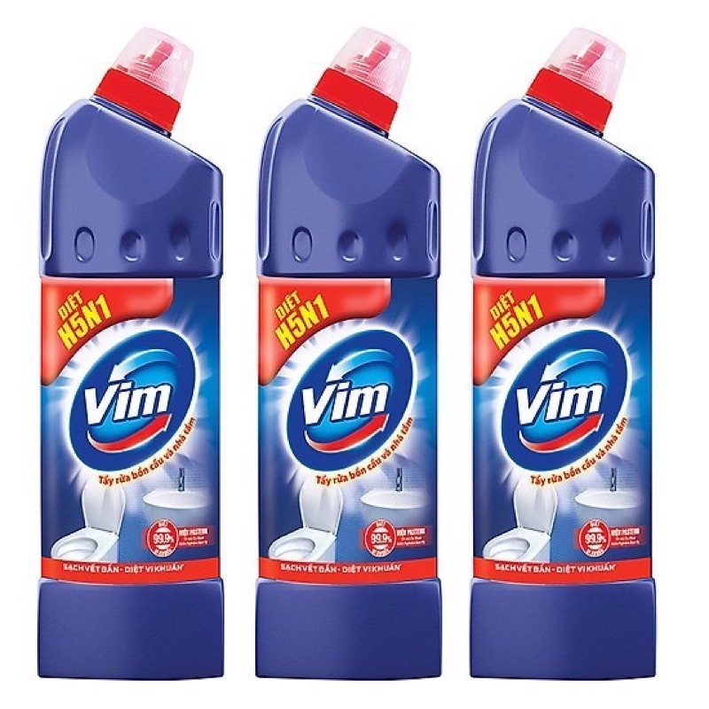 Nước Tẩy Rửa Bồn Cầu Và Nhà Tắm VIM 880ml