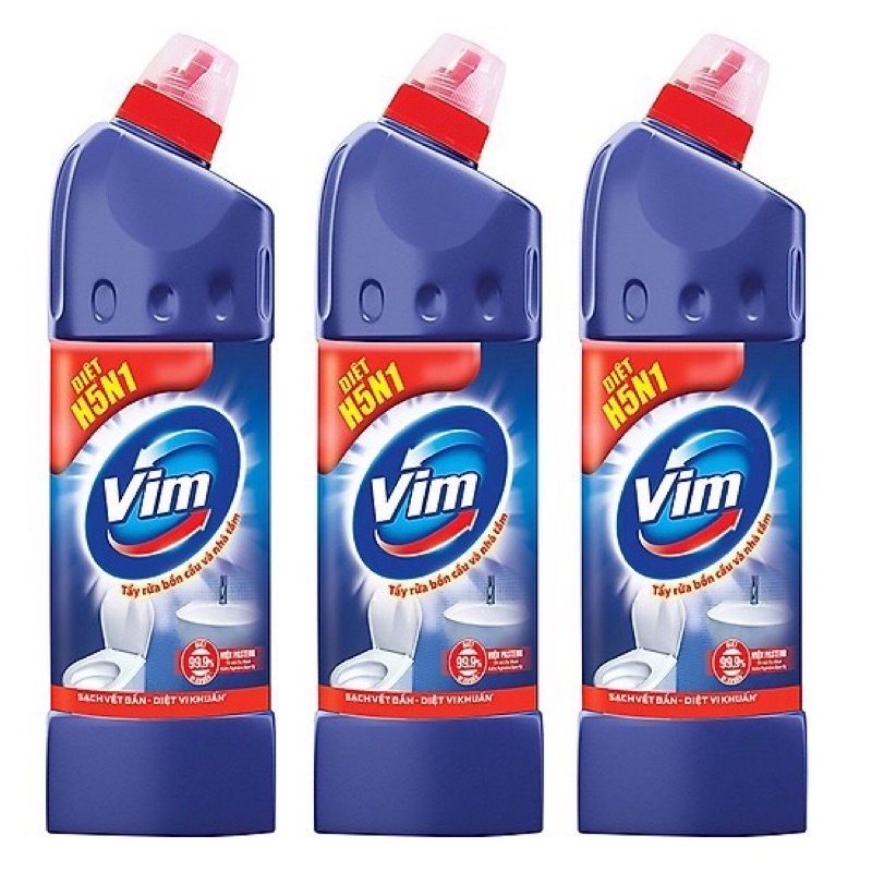 Nước Tẩy Rửa Bồn Cầu Và Nhà Tắm VIM 880ml