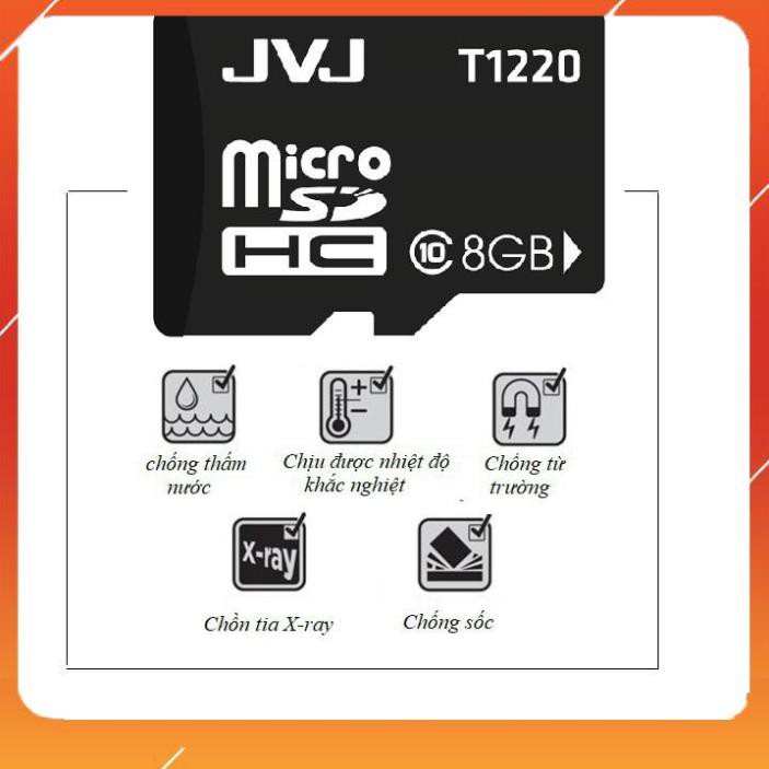 Thẻ nhớ JVJ 32GB/16GB/8GB/4GB tốc độ cao, bảo hành 5 năm chính hãng