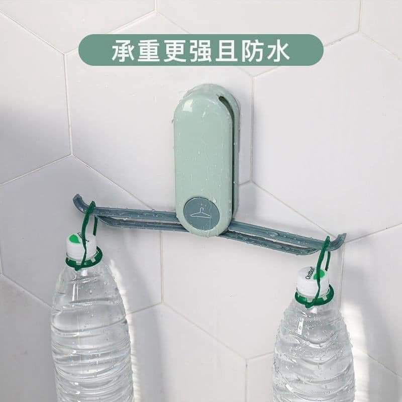 Dụng Cụ Treo Móc Quần Áo Phơi Giày Gấp Gọn Thông Minh, Móc Treo Móc Quần Áo Dán Tường Siêu Chắc