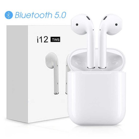 [FREESHIP] Tai Nghe Bluetooth TWS i12 5.0, tai nghe không dây, tai nghe Iphone Chính Hãng Giá Rẻ - Cảm Ứng Cực Nhạy, Bền