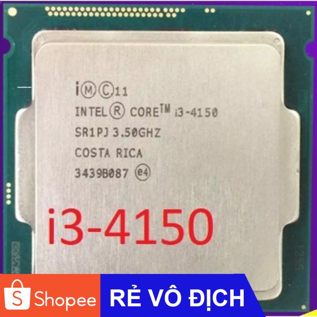CPU Intel Core i3 4150, 4160 socket 1150 | WebRaoVat - webraovat.net.vn