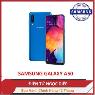 Điện thoại Samsung Galaxy A50 64GB - Hàng Chính Hãng Mới 100%