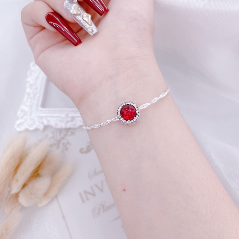 Vòng tay xoắn mix charm  xịn đẹp Mainomi Shop Bạc Xinh