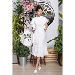Đầm bigsize đũi cánh tiên cao cấp
