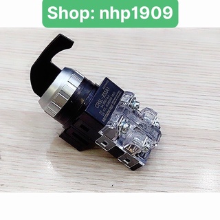 Công tắc xoay phi 25,  2 vị trí tự giự CRSL252A1 Hanyoung Nux